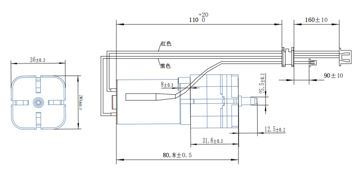 微型無刷氣泵 dc pump