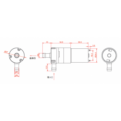 GL370XB WATER PUMP